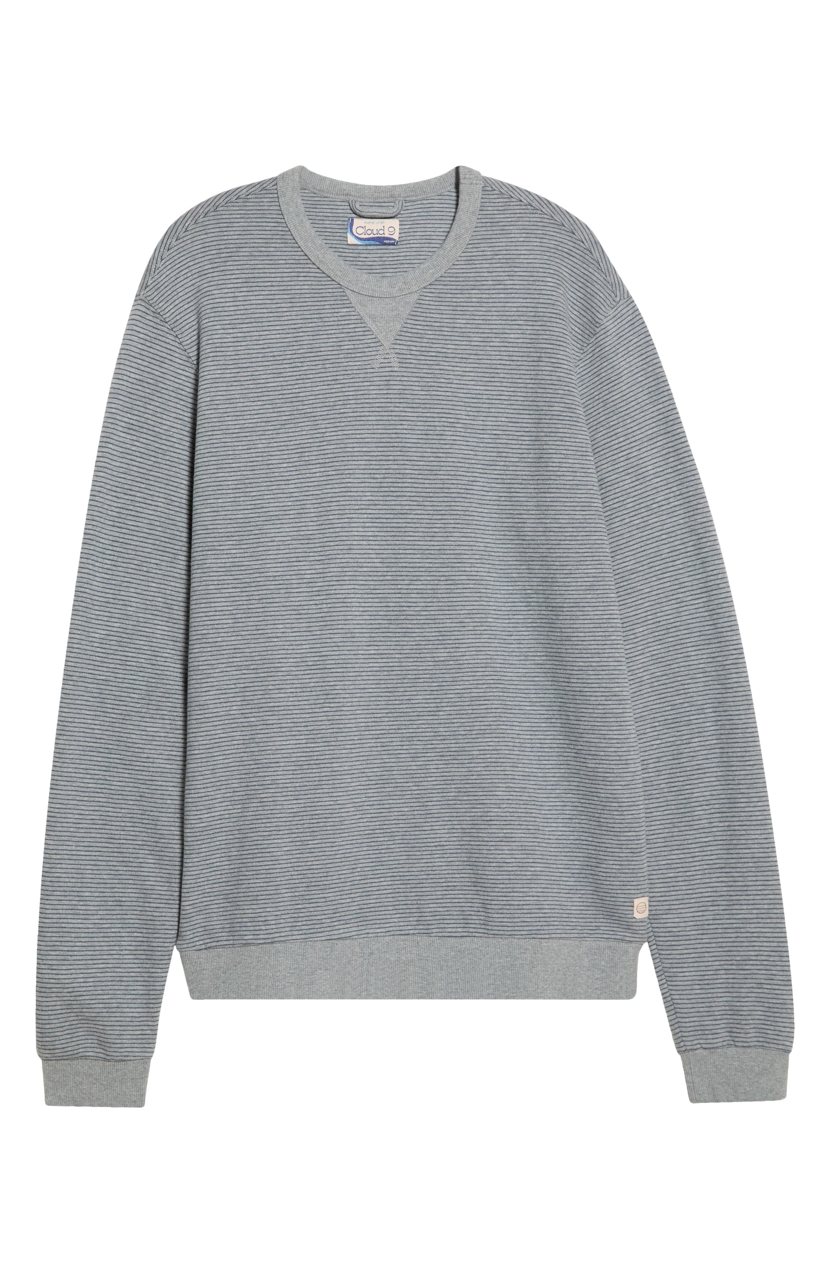 selected HEATHER GREY STRIPE