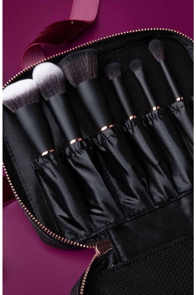 Travel Luxe Brush Set, Alternate, color, Black