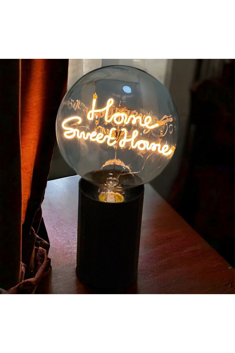 Home Sweet Home Portable Table Lamp, Alternate, color, Olive