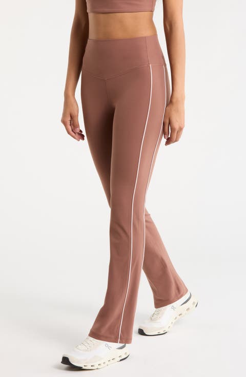 Studio Luxe Piped Bootcut Leggings