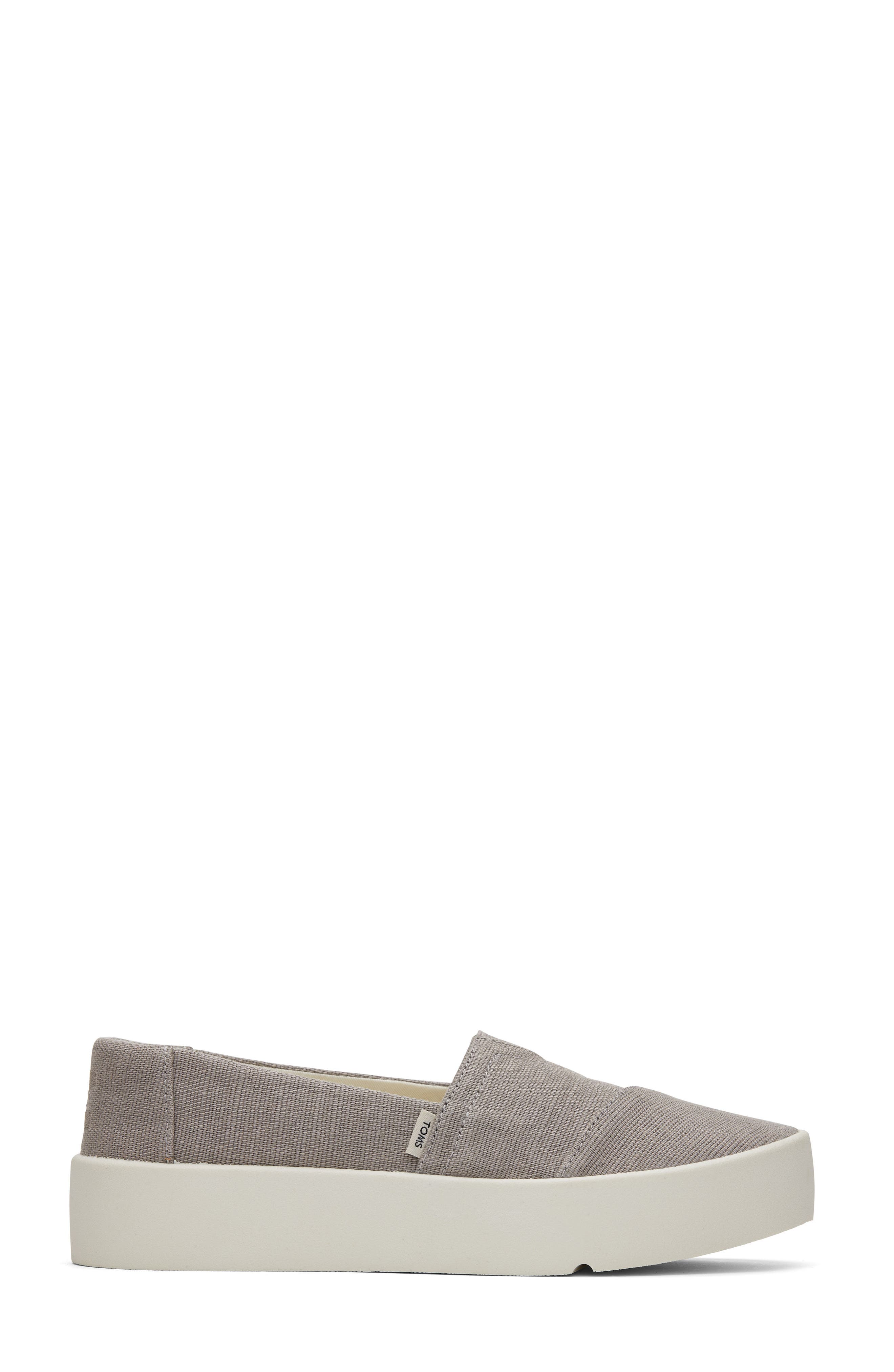 Verona Platform Slip-On Sneaker, Alternate, color, LIGHT GREY