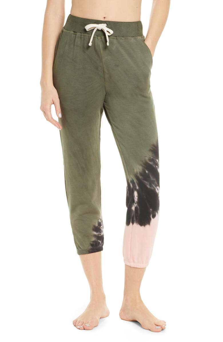 Electric & Rose Pacifica Jogger Pants, Main, color, Echo Wash Laurel/ Melon/ Onyx
