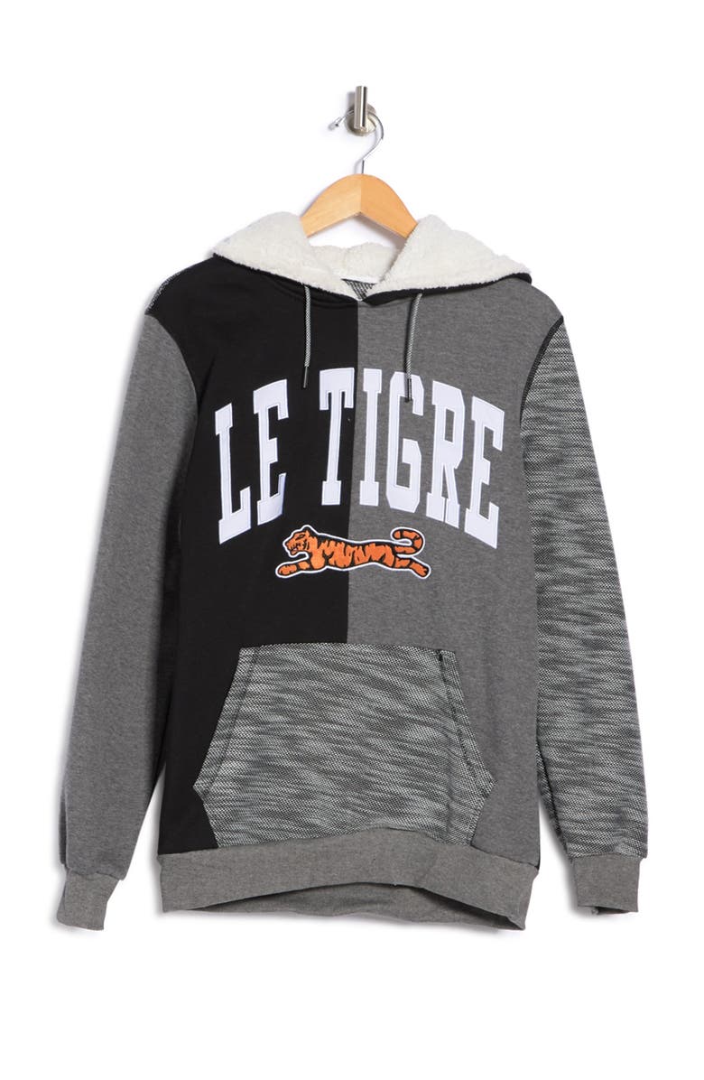 Le Tigre Vance Graphic Drawstring Hoodie, Alternate, color, 
