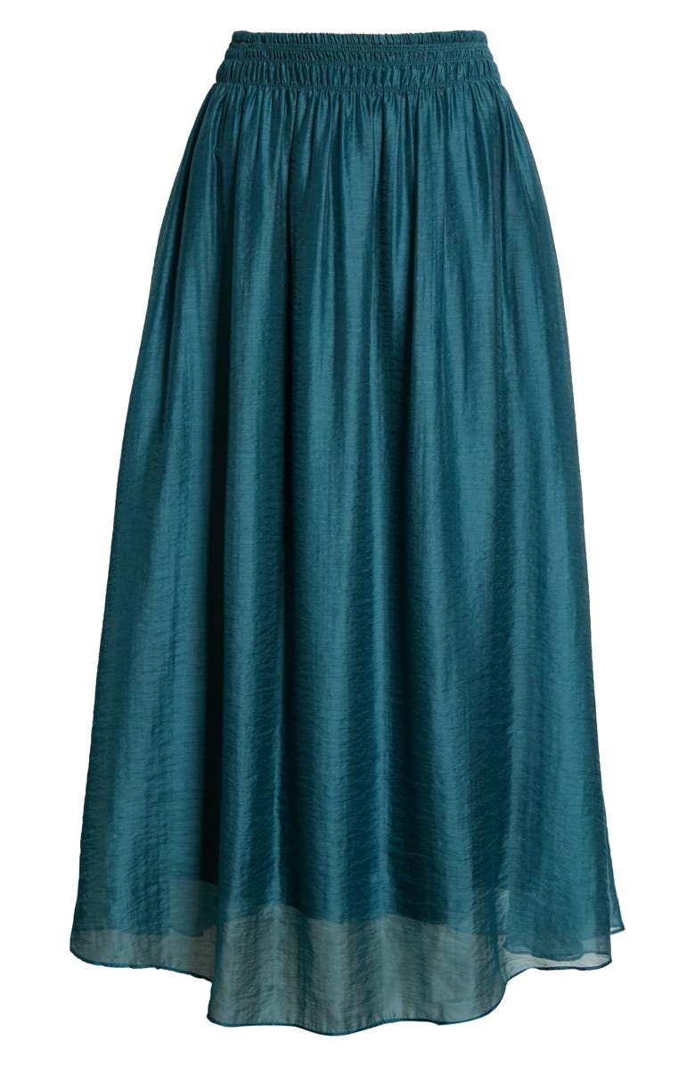 Vince Smocked Waist Maxi Skirt, Alternate, color,