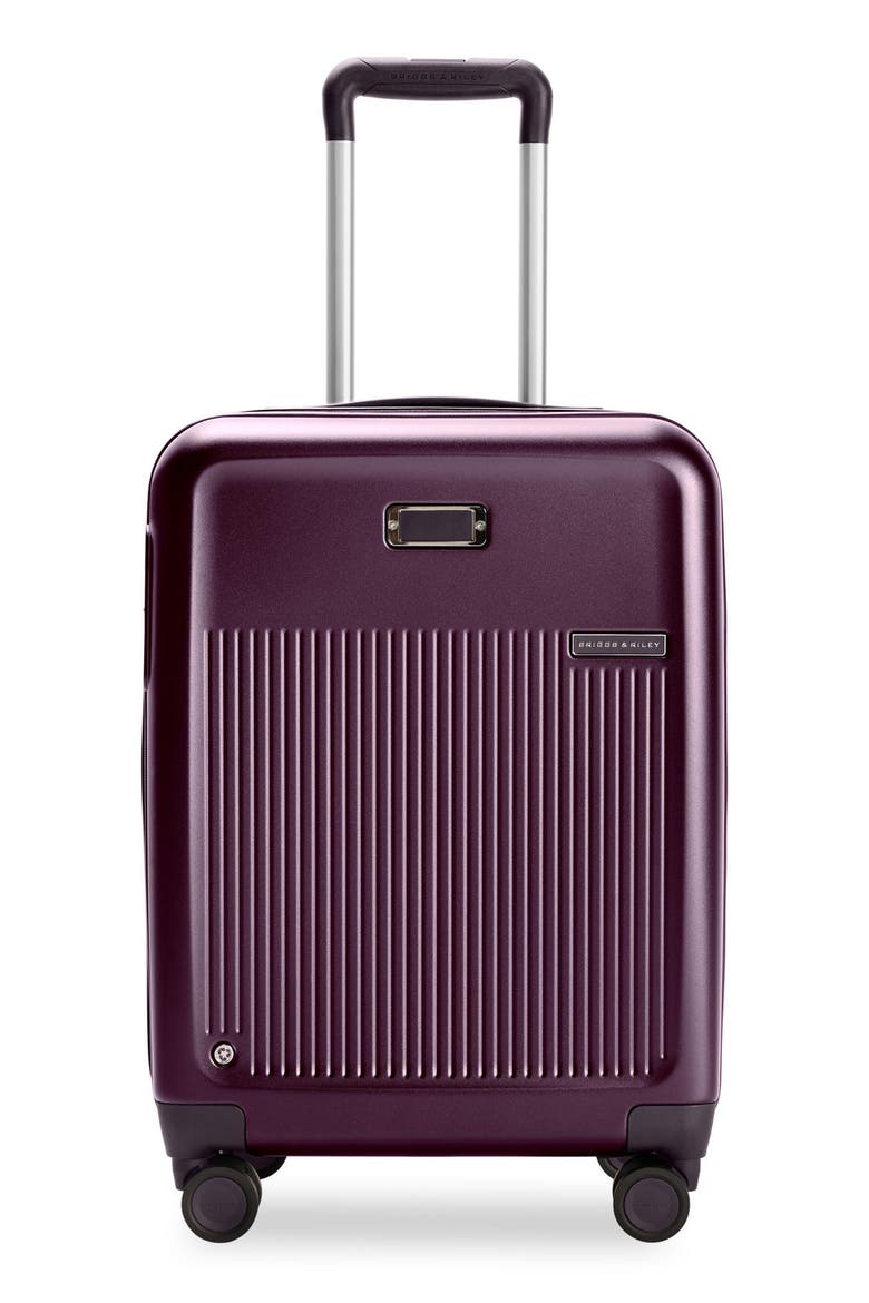 Sympatico Global 21-Inch Expandable Spinner Carry-On, Main, color, PLUM