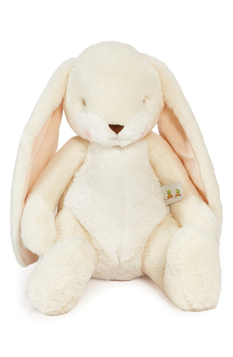 Bunnies by the Bay Sweet Nibble Bunny Stuffed Animal, Alternate, color, Cream