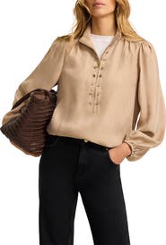 MINT VELVET Button Detail Blouse