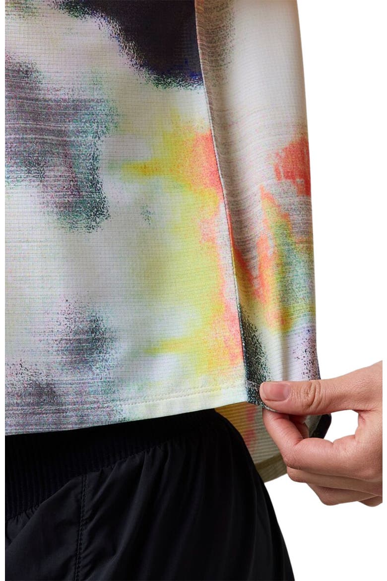 Wasatch Adventure Run T-Shirt - Women's, Alternate, color, Multi Glitch Print