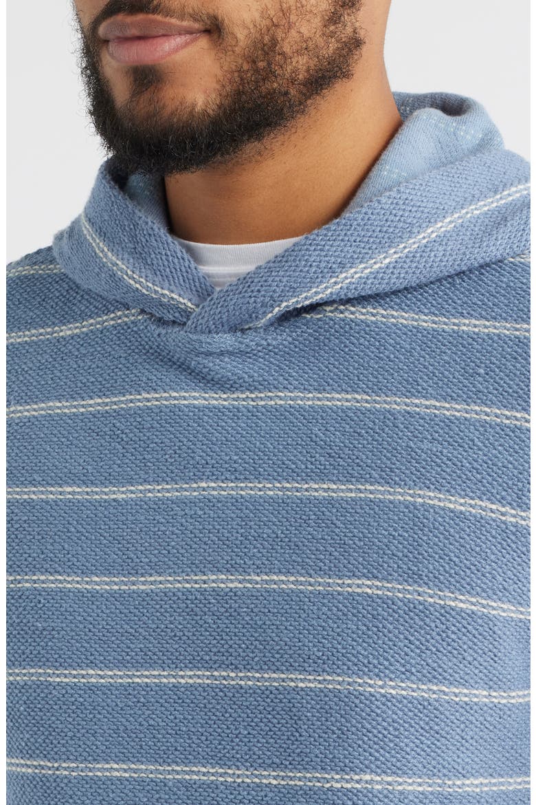 Whitewater Stripe Organic Cotton Blend Hoodie, Alternate, color, SEABROOK STRIPE