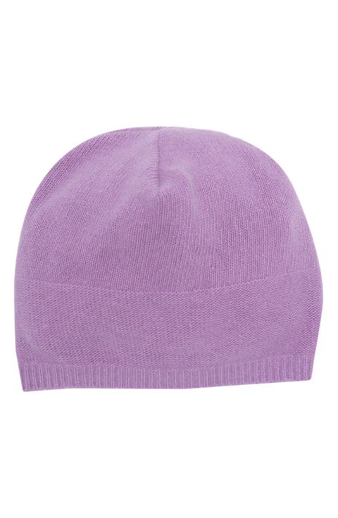 Slouchy Cashmere Knit Beanie