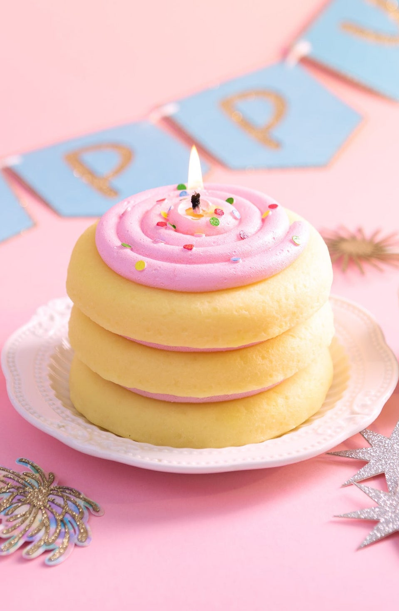 Southlake gifts Cookie Cake Candle, Alternate, color, Pink