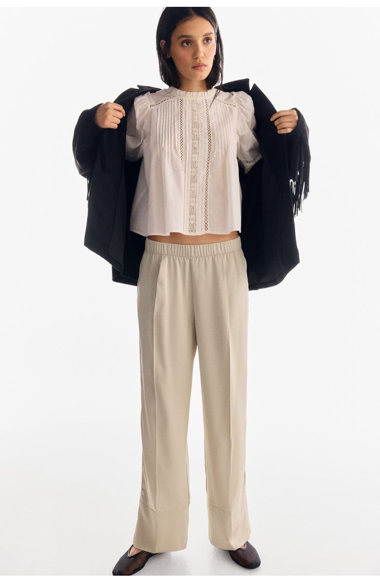 H&M Pull-on Trousers, Alternate, color, 