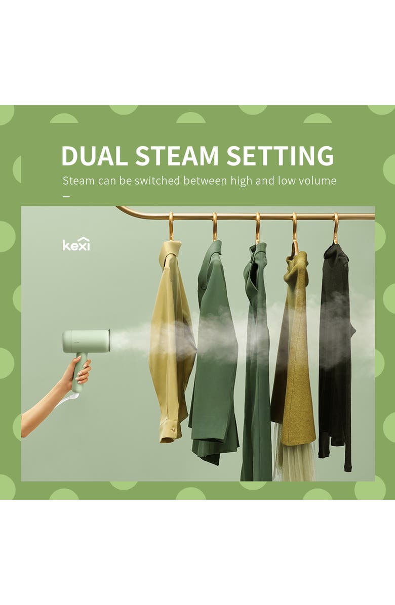 KEXI H2 Travel Garment Steamer, Alternate, color, 