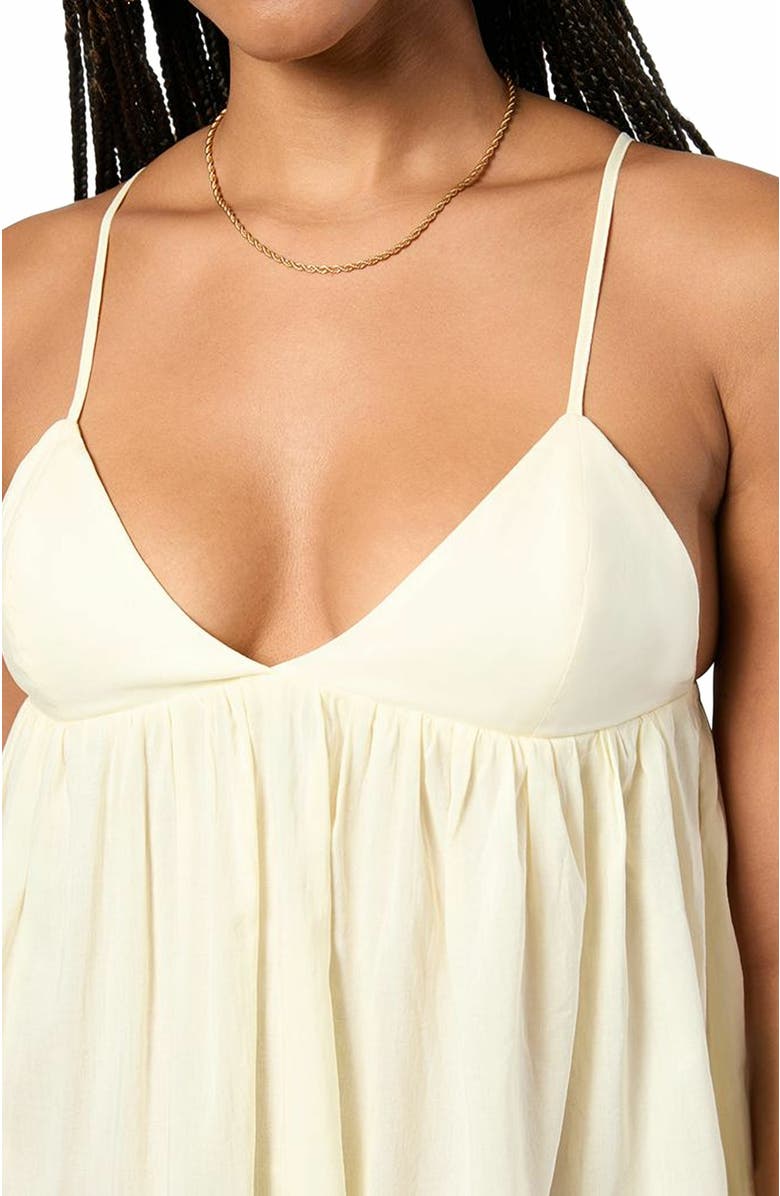 WeWoreWhat Flowy Triangle Cami Top, Alternate, color, Ivory
