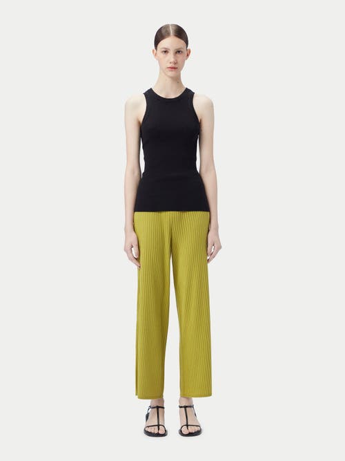 Gobi Mongolian Cashmere Cotton Silk Cashmere Tank Top In Black