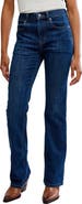 Free People We The Free Double Knot High Waist Straight Leg Jeans