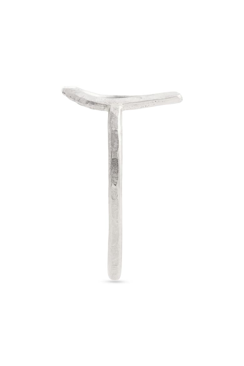 Horseshoe Ring, Alternate, color, STERLING SILVER