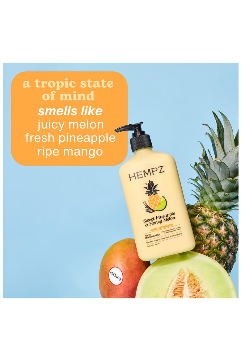 Sweet Pineapple & Honey Melon Herbal Body Moisturizer - 17.0 oz., Alternate, color, NO COLOR