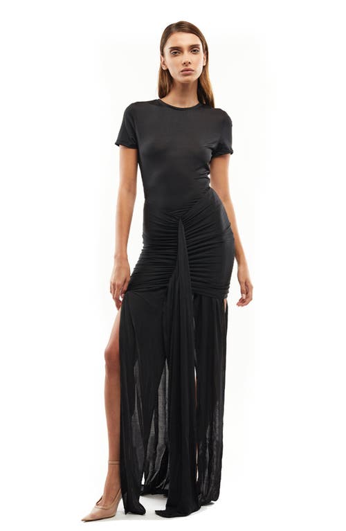 Mother Of All Viola T Shirt Dress In Black