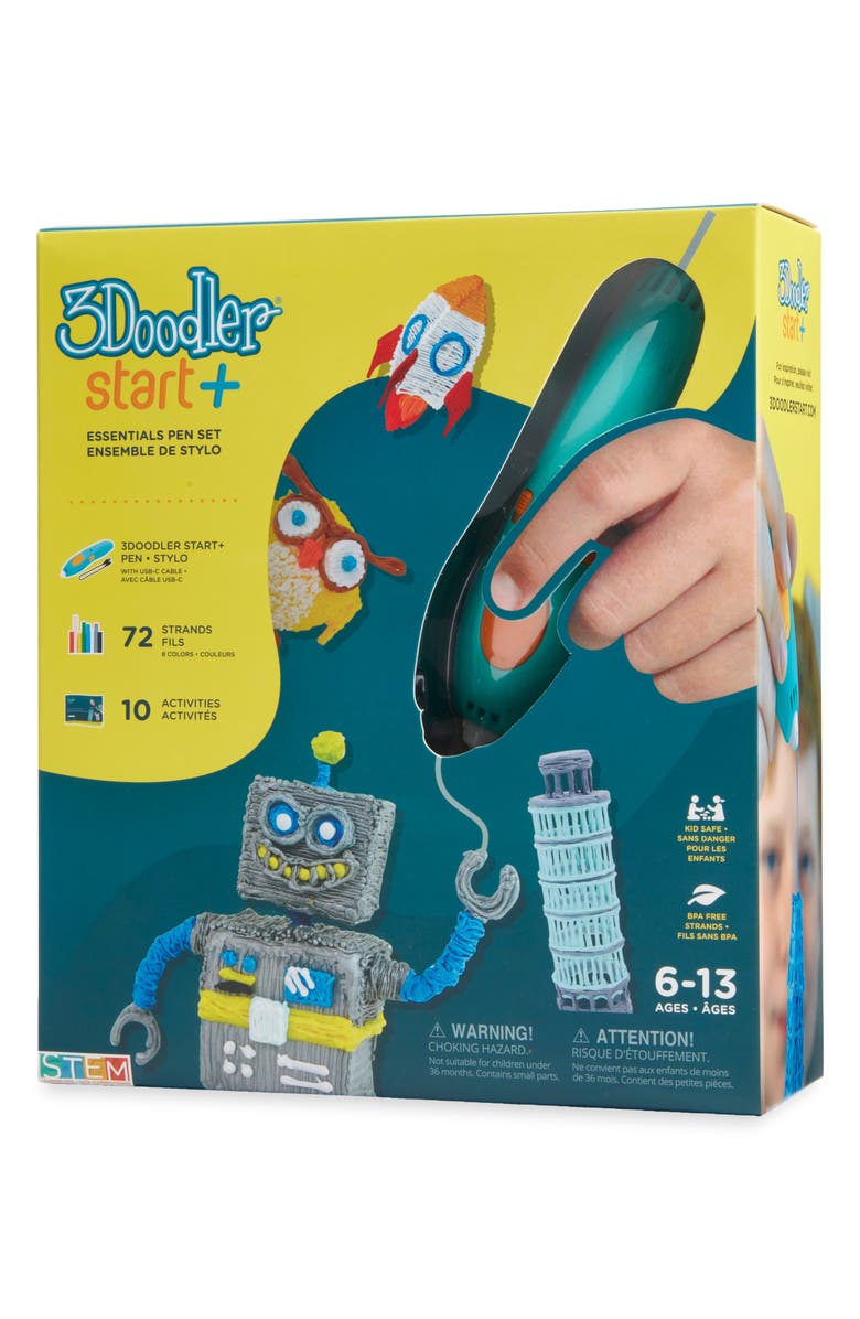 3Doodler Start+ Essential 3D Pen Set, Alternate, color, Multi