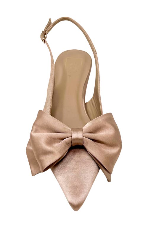 Shushop Nora Slingback Kitten Heel Pump In Multi