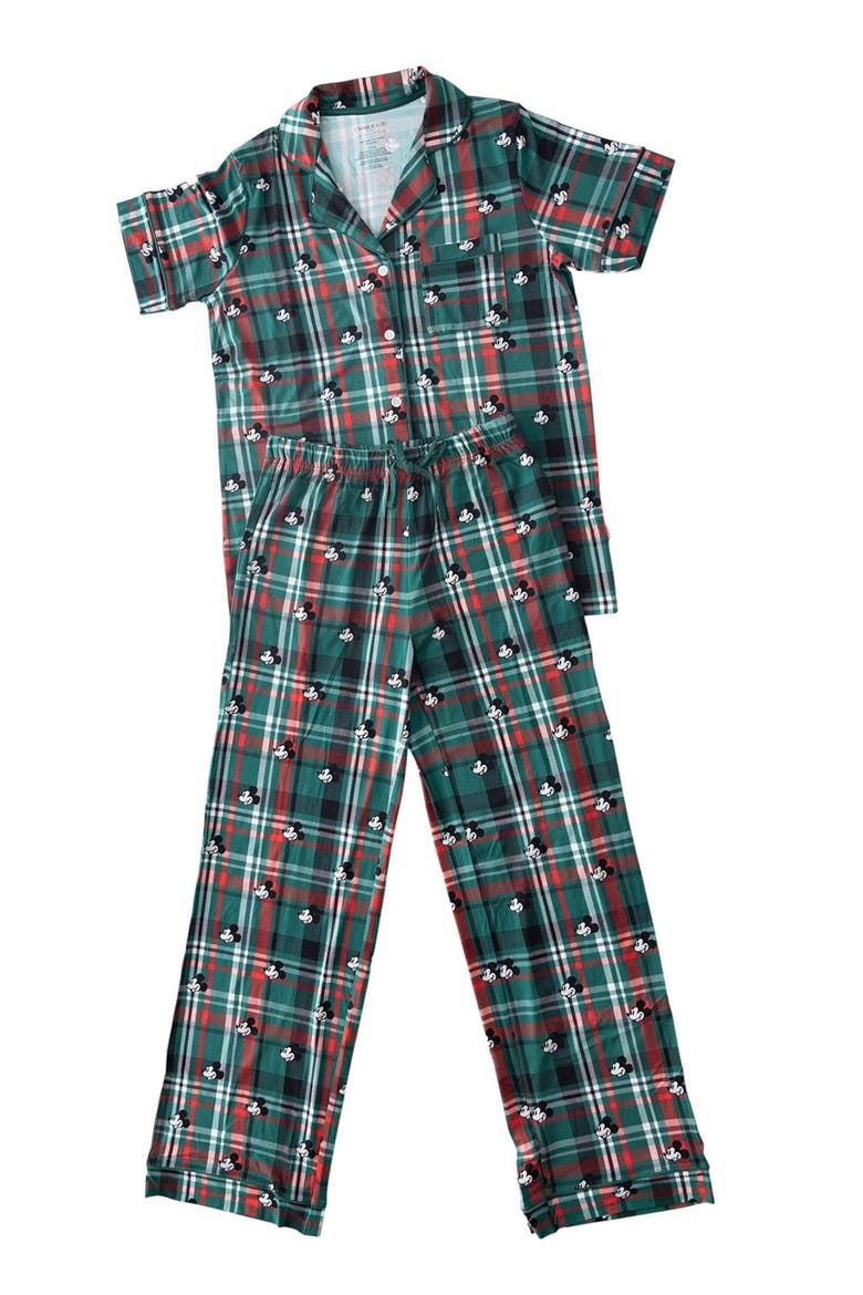 Women's Steamboat Willie Tartan Pajama Set, Main, color, Multicolor