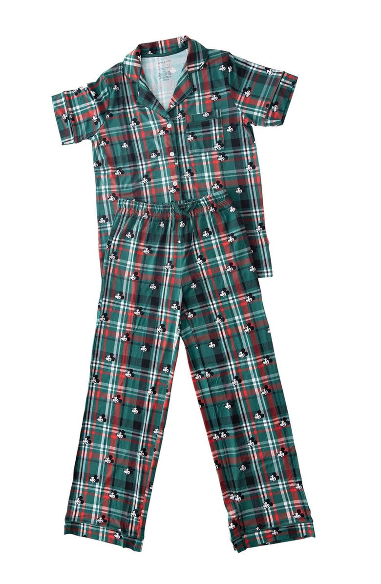 Charlie Lou Baby<sup>®</sup> Women's Steamboat Willie Tartan Pajama Set, Main, color, Multicolor