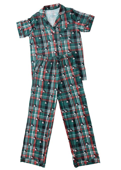 Women's Steamboat Willie Tartan Pajama Set