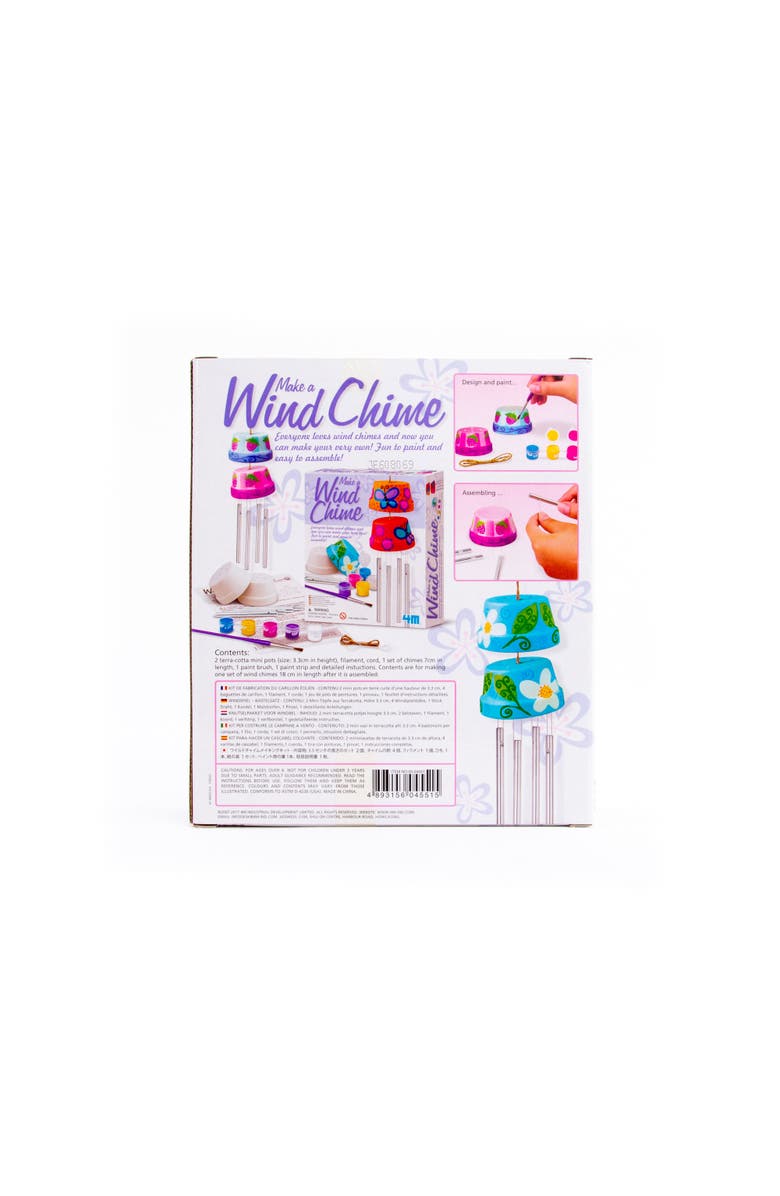 4M Make A Wind Chime Craft Kit Ages 8 And Up, Alternate, color, Multicolored