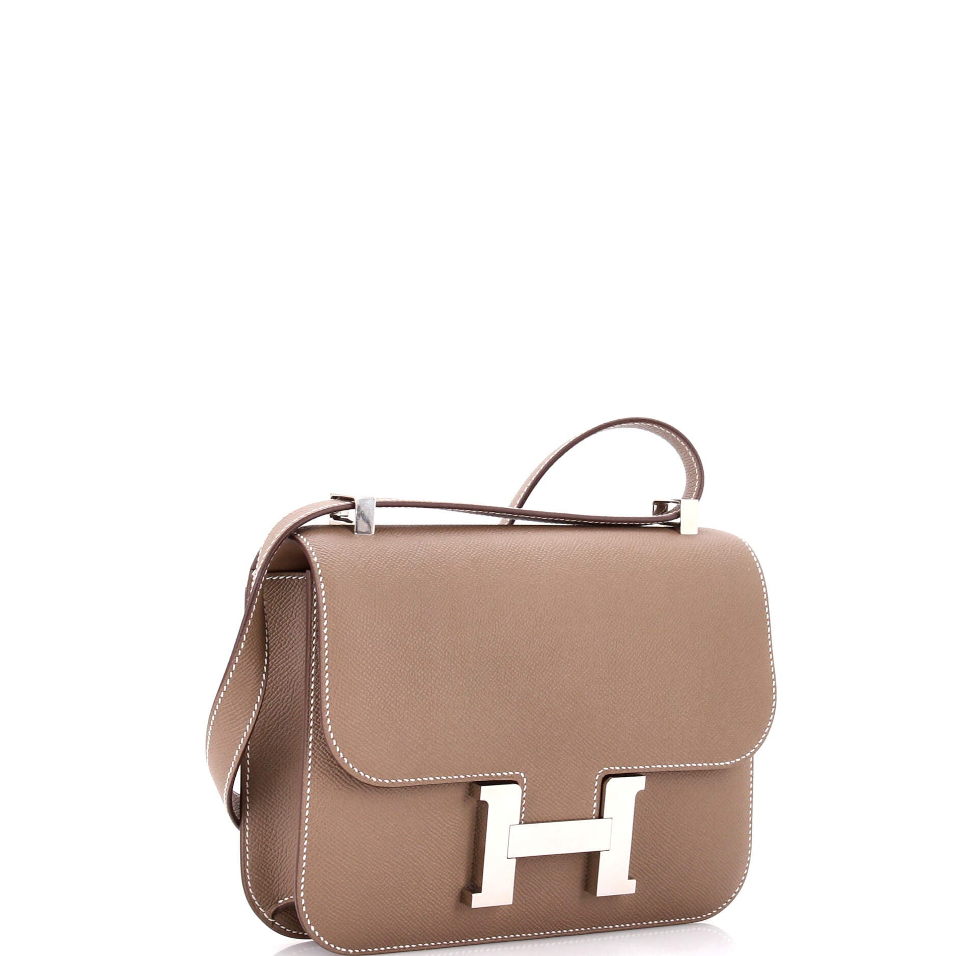 Pre-Owned Hermes Constance NM Bag Epsom 24, Alternate, color, Etoupe