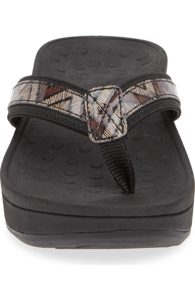 Vionic High Tide Wedge Flip Flop, Alternate, color,