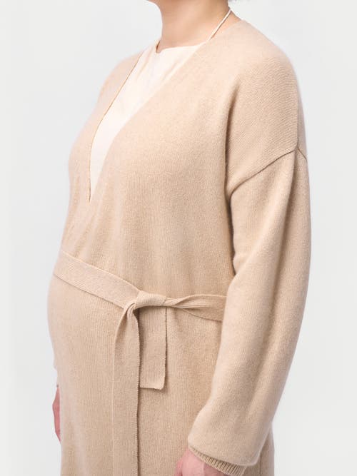 Shop Gobi Mongolian Cashmere Long Maternity Cashmere Robe