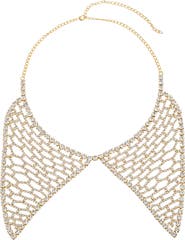 EYE CANDY LOS ANGELES Fringe Drop Collar Statement Necklace