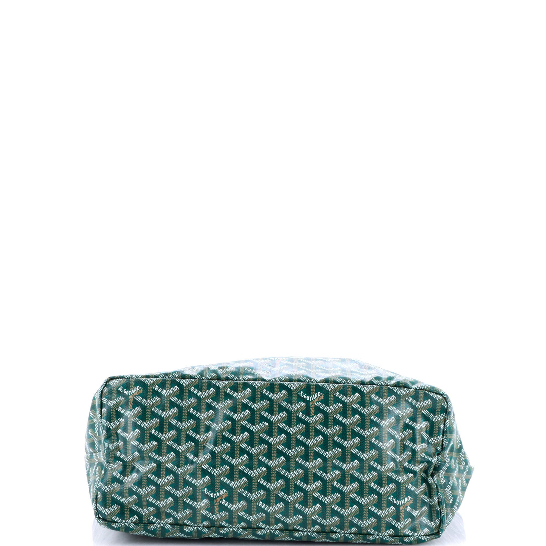 Pre-Owned Goyard Saint Louis Tote Coated Canvas PM, Alternate, color, Green