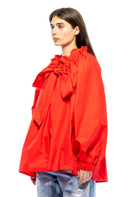 Toit Volant Nightingale Top In Red