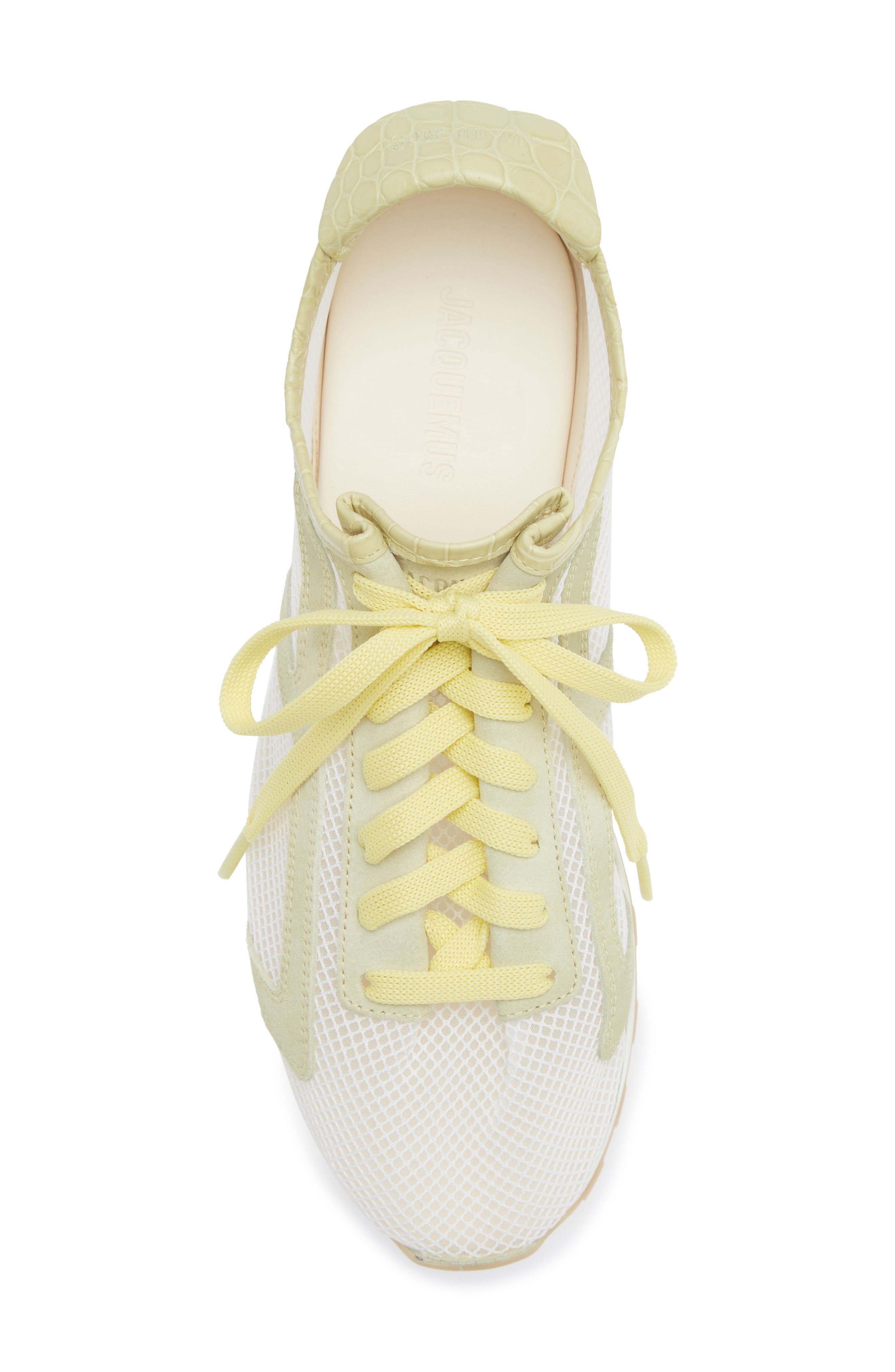 Jacquemus Les Tennis Low Top Sneaker, Alternate, color, Dusty Yellow 220