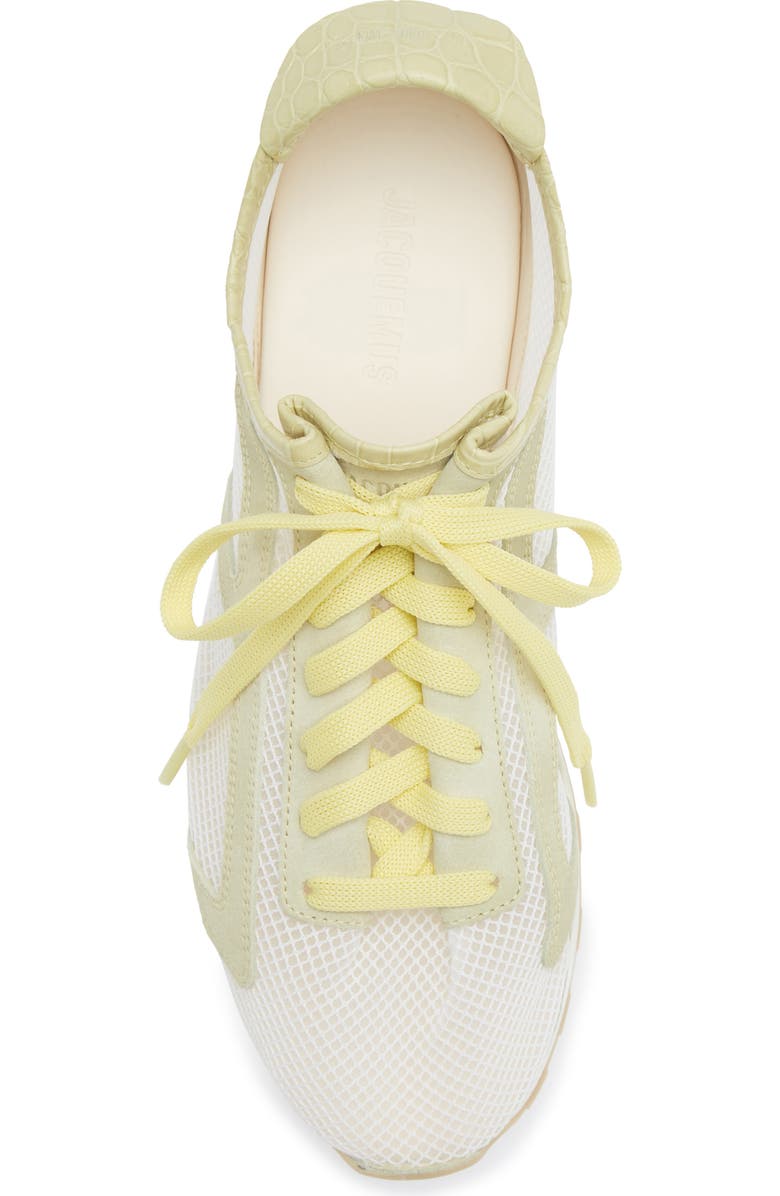 Jacquemus Les Tennis Low Top Sneaker, Alternate, color, Dusty Yellow 220