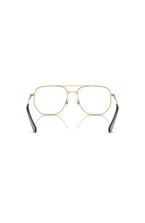 Tory Burch 58mm Pilot Optical Glasses In Gold