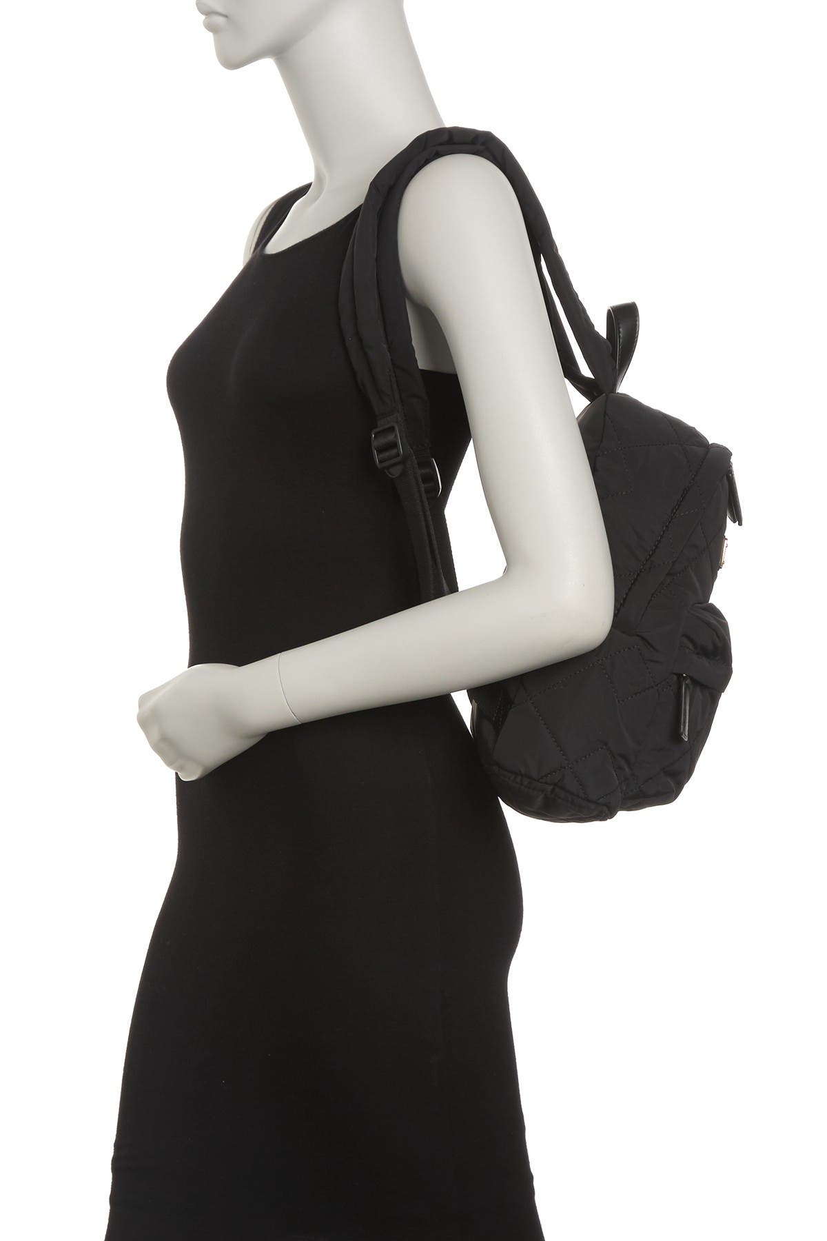 Marc Jacobs Quilted Nylon Mini Backpack, Alternate, color, 