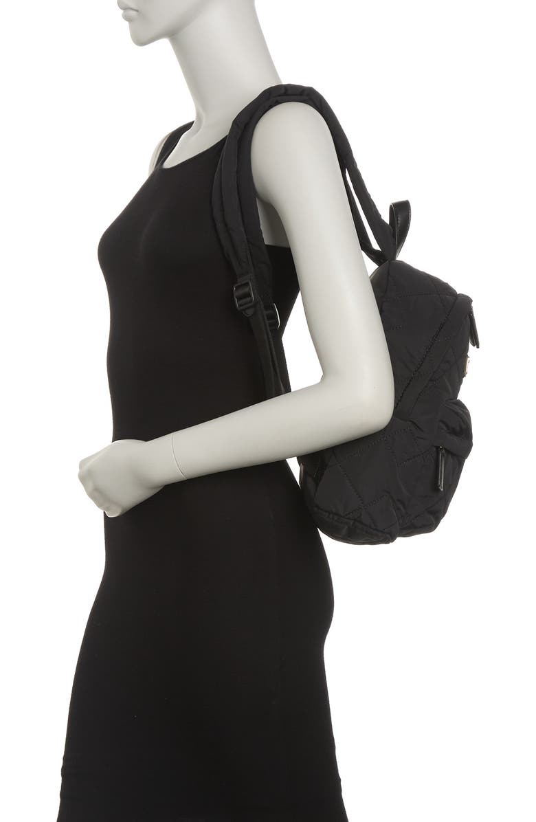 Marc Jacobs Quilted Nylon Mini Backpack, Alternate, color,
