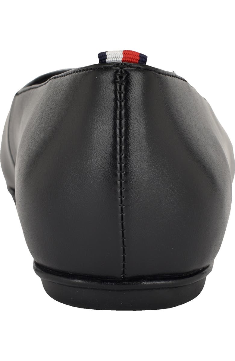 Tommy Hilfiger Bekim Cap Toe Flat, Alternate, color, Black