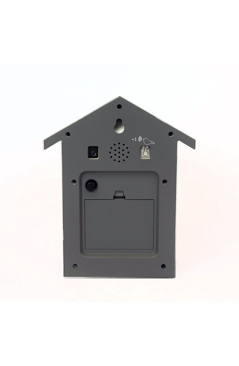 WALPLUS Minimalist Cuckoo Table Clock - Grey, Alternate, color, Grey