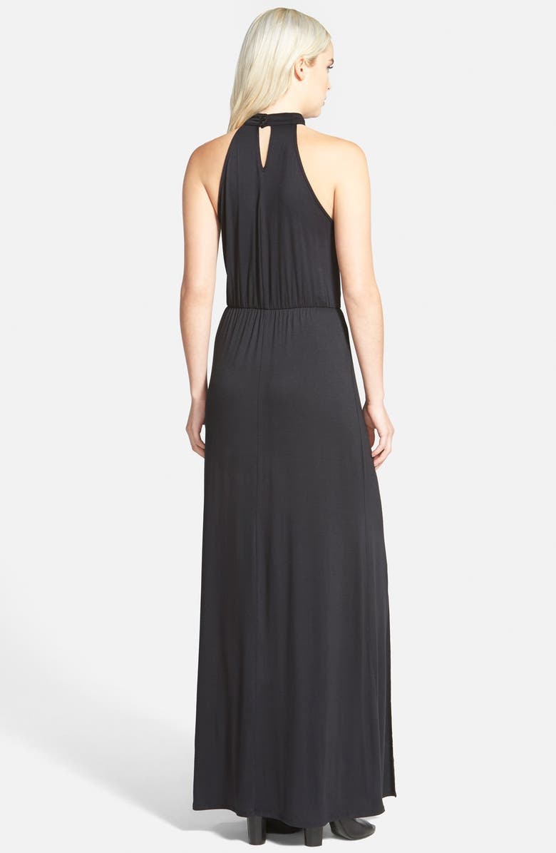 Leith Double Slit Maxi Dress, Alternate, color, 