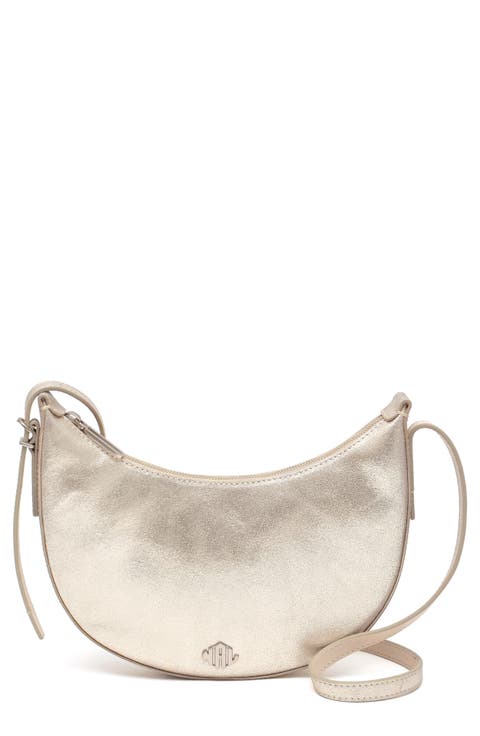 Silas Metallic Crossbody Bag