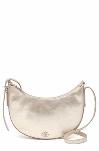 New Amsterdam Leatherworks Silas Metallic Crossbody Bag