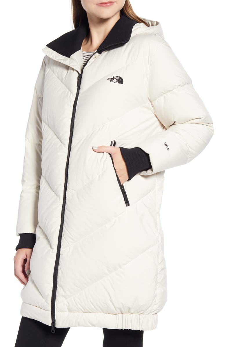 The North Face Albroz 550 Fill Power Down Hooded Jacket, Alternate, color,