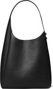 Tory Burch Romy Pebble Leather Hobo Bag