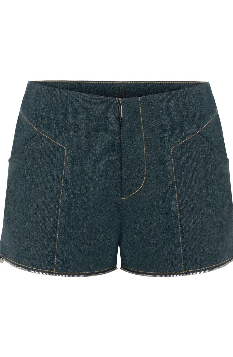 Jendue US Monte 2-in-1 Denim Jeans & Shorts - Versatile Style, Alternate, color, Deep Blue