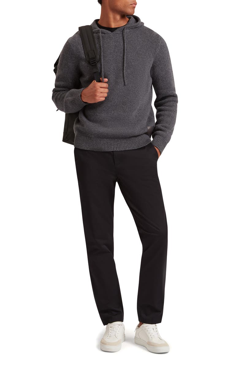 Ted Baker Howetown Stretch Cotton Chinos, Alternate, color, Black