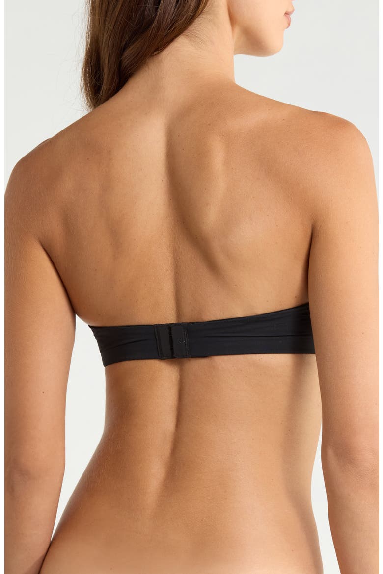 Fitutitve Convertible Underwire Demi Bra, Alternate, color, BLACK